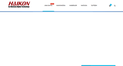 Desktop Screenshot of hikvisionturkiye.com